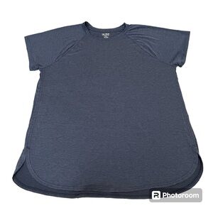Tek Gear size XXL women’s blue gray exercise top